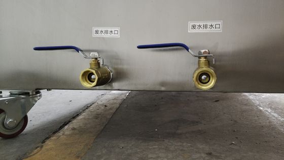 संतुलन तापमान आर्द्रता नियंत्रण यूवी एजिंग टेस्ट चैंबर में 8 पीसी यूवीबी लैंप शामिल हैं